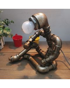 Steampunk lampa modell 8