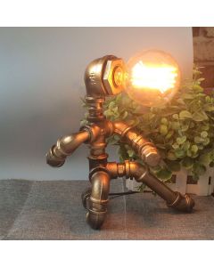 Steampunk lampa modell 9