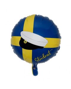 Ballong Student Folie Sverige 46 cm