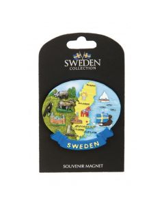 Magnet Karta Sweden