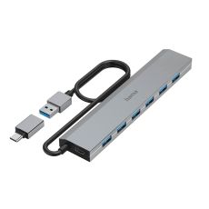 USB Hub 7 portar inkl. Nätaggregat