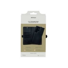 Mobilfodral Läder 2-i-1 Svart - Samsung S23 Ultra 5G