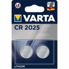 CR2025 3V Lithium Knappcellsbatteri 2-pack