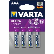 Ultra Lithium AAA / LR03 Batteri 4-pack