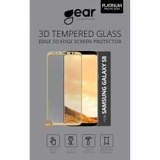Härdat Glas 3D Full Cover Guld Samsung S8