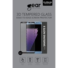 Härdat Glas 3D Full Cover Svart Samsung Note 8