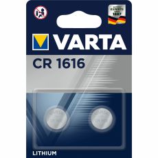 CR1616 3V Lithium Knappcellsbatteri 2-pack