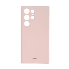 Mobilskal Silikon Chalk Pink - Samsung S23 Ultra 5G
