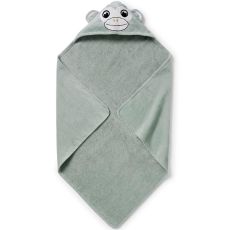 Hooded Towel, Pebble Green