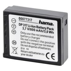 HAMA Kamerabatteri Panasonic CGA-S007 Li-Ion 3,7V/800mAh