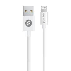 USB-A till Lightning Kabel 2m Vit