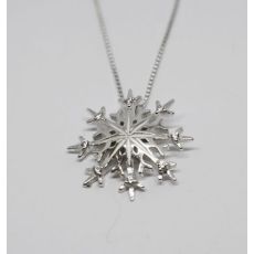 "Snowflake"-necklace