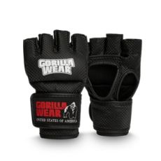 Gorilla Wear Berea MMA Gloves, black/white, L/XL