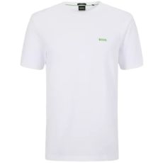 BOSS Stretch-Cotton T-Shirt with Contrast Logo