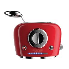 Röd brödrost- Viceversa toaster-manuell