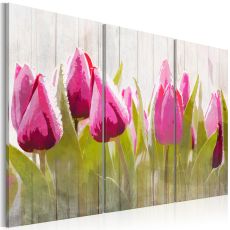 Tavla - Spring bouquet of tulips