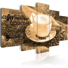 Tavla - Coffe, Espresso, Cappuccino, Latte machiato ... - sepia