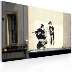Tavla - Sniper and boy (Banksy)