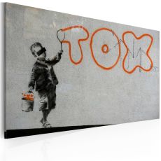 Tavla - Wallpaper graffiti (Banksy)