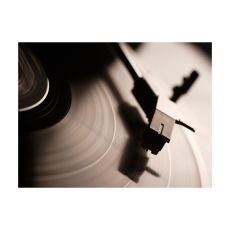 Fototapet - Gramophone and vinyl record