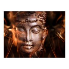 Fototapet - Buddha. Fire of meditation.