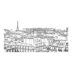 Fototapet - Parisian s sketchbook