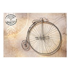 Fototapet - Vintage bicycles - sepia