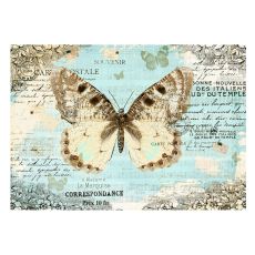Fototapet - Postcard with butterfly
