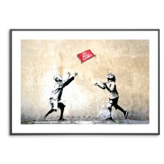 Poster - No Ball Games - Banksy (Gatukonst, Street-art)