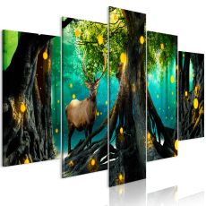 Tavla - Enchanted Forest (5 delar) Wide