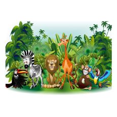 Fototapet - Jungle Animals
