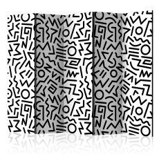 Rumsavdelare - Black and White Maze II