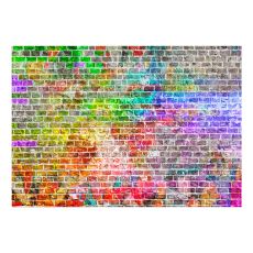 Fototapet - Rainbow Wall