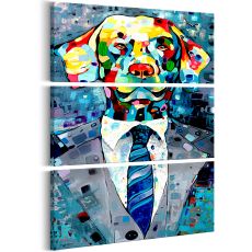 Tavla - Dog in a Suit (3 delar)