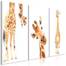Tavla - Funny Giraffes (3 delar)