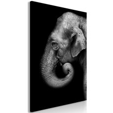 Tavla - Portrait of Elephant Vertical