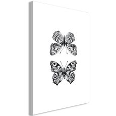 Tavla - Two Butterflies Vertical