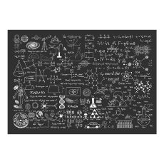 Fototapet - Science on Chalkboard