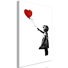 Tavla - Banksy: Girl with Balloon Vertical