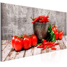 Tavla - Red Vegetables Concrete Narrow