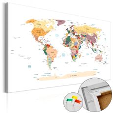 Anslagstavla - World Map