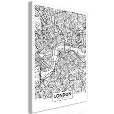 Tavla - Map of London Vertical