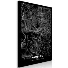 Tavla - Dark Map of Hamburg Vertical
