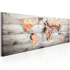 Tavla - World Maps: Wooden Travels