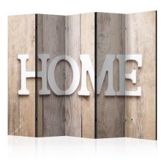 Rumsavdelare - Room divider ñ Home on wooden boards