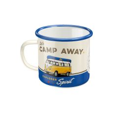 Emaljmugg VW Camp Away
