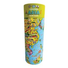 Amazing Asia Map Puzzle in a tube 250 bitar