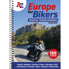 A-Z Europe for Bikers: 100 scenic routes around Europe