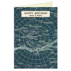 Happy Birthday Celestial Greeting Card