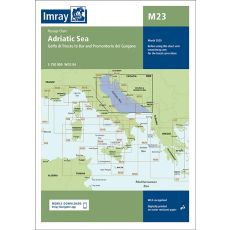 M23 Adriatic Sea Passage Chart